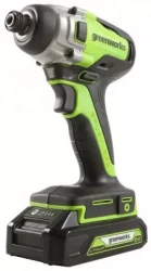 Аккумуляторный винтоверт Greenworks GD24ID3 3802807CUB