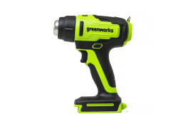 Аккумуляторный строительный фен Greenworks G24HG 3400207CUB