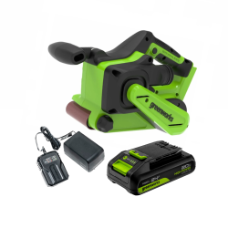 Аккумуляторная ленточная шлифмашина Greenworks G24BS 3100607CUA