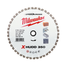 Алмазный диск Milwaukee Speedcross X-HUDD 350мм (4932492151)