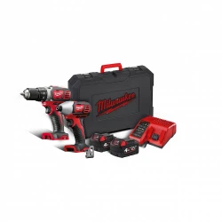 Набор электроинструментов Milwaukee M18 BPP2D-402C (4933447126)