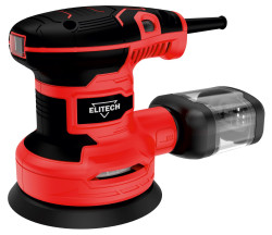 Эксцентриковая шлифмашина МШЭ 031Э (125 мм / 350 Вт / Коробка), ELITECH 202427