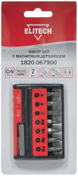 Набор__Биты  (7 шт) с магнитным держателем (1820.067900) 189203