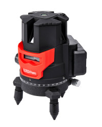 Нивелир лазерный  ПЛ 10-4В-ЗЕЛ  (Зеленый / 25 м / 5 лучей / Li-Ion / Сумка) 204862