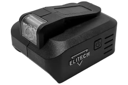 Адаптер-фонарь аккумулятора USB, ELITECH 198565