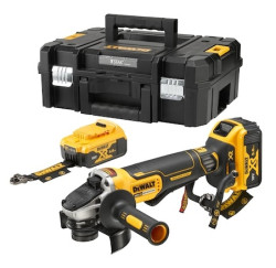 Шлифмашина угловая аккумуляторная DeWALT DCG406P2LRT