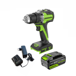 Дрель-шуруповерт аккумуляторная Greenworks DD560 3708407CUB