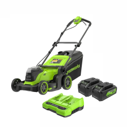 Газонокосилка аккумуляторная Greenworks GD24X2LM411K4 2520907UD