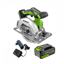 Пила дисковая аккумуляторная Greenworks GD24CS165 1501607CUB
