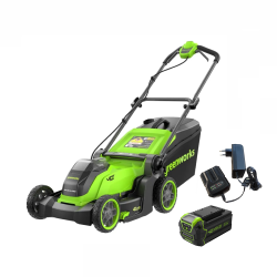 Аккумуляторная газонокосилка Greenworks GD40LM411K5 2521007UG