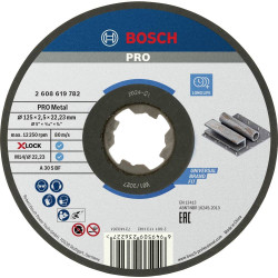 Круг отрезной 125х2.5x22.2 мм для металла Standart BOSCH
