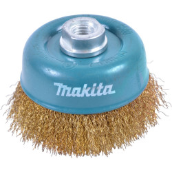 Щетка д/дрели чашечная проволочная 90 мм, М14х2 MAKITA