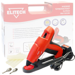 Пистолет клеевой  ПКЛ 5015К  (500 Вт / 11 мм / 200 °С) ELITECH 185682