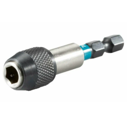 Держатель бит магнитный  60 мм хв. 1/4"  Impact Black (с зажимным патроном) MAKITA B-66802