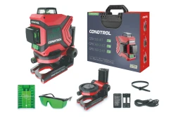 Нивелир лазерный  GFX360-3 Kit  (Зеленый / 30/60 м / 3 луча / ± 0.3 мм/м / Крепление / Кейс) CONDTROL 1-2-404