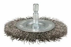 Щетка проволочная чашечная (d75 мм, толщ / пров 0,3 мм / в 1/4" HEX), MAKITA D-76445