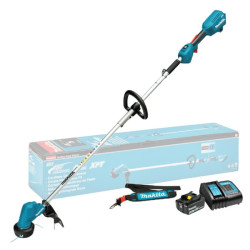 Триммер  Makita DUR192LSF аккумуляторный (18V / 1*3.0 Ah / DC18SD / BL / D-обр. рукоятка)