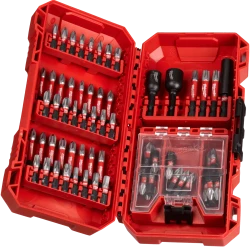 Набор бит Milwaukee Shockwave 70шт в пластиковом кейсе (4932492007)