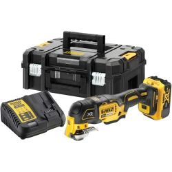 DeWalt DCS356P1 Многофункциональный инструмент аккум. в TSTAK II (18V, 1*5.0Ah, 3 скорости +насадки)