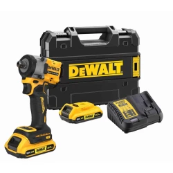 DeWalt DCF922D2T Гайковерт аккум. в чем. TSTAK (18V, 2*2.0Ah, 1/2", 610 Нм, BL-motor)