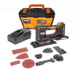 Аккумуляторная вибрационная шлифмашина WORX WX820
