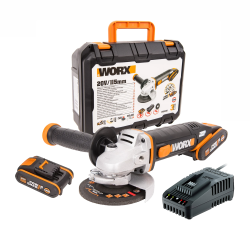 Аккумуляторная угловая шлифмашина WORX WX800