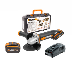 Аккумуляторная угловая шлифмашина WORX WX803