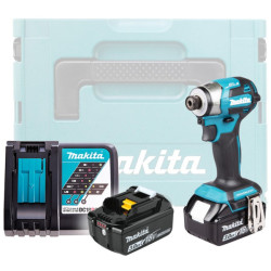Шуруповерт ударный  MAKITA DTD173RFJ  аккумуляторный  (18V / 2*3,0Ah / 180Nm / MakPac 2)