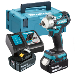 Аккум. ударный гайковерт MAKITA LXT DTW302RTJ в кейсе