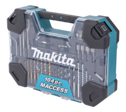 Набор оснастки MACCESS, 104 шт Makita E-22604