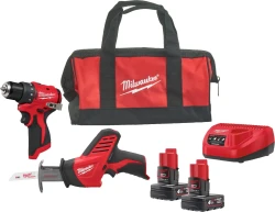 Набор инструментов Milwaukee M12BLPP2A-402B (4933499692)
