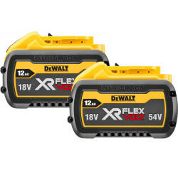 DeWalt DCB548Y2 Набор: 2 аккумулятора FlexVolt 18V/54V (12.0Ah, Li-On)