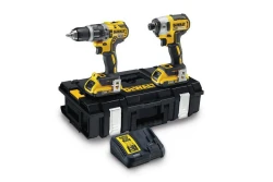DeWalt DCK266D2 Набор: уд. шуруповерт DCD796 + гайковерт DCF887 в чем. DS150 (18V, 2*2.0Ah,70/205Нм)