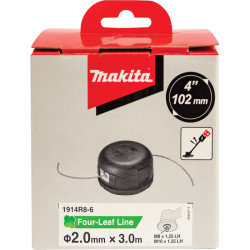 Головка триммерная M8/10x1.25LH MAKITA леска ф 2.0 мм полуавт.