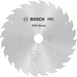 PRO PRO Циркулярный диск Wood Cordless, 165x1.5x20мм 24