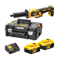 Аккумуляторная прямошлифовальная машина DeWALT DCG426P2