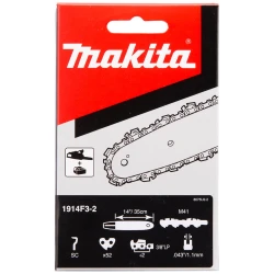 Цепь 35 см. 14", шаг3/8", паз 1,1мм, звеньев 52, 90PX  MAKITA 1914F3-2