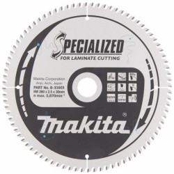 Диск пильный 260х30 мм 84 зуб. по ламинату MAKITA B-31603