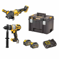 НаборDeWalt : Шуруповёрт DCD796+ гайковёрт DCF887 в TSTAK II (18V, 2*5.0Ah, 70Нм/205Нм) DCK2016T2T