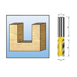 Фреза__Пазовая 24x25,4х57 / хв 8 мм, MAKITA D-67898