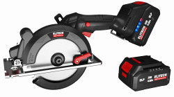Дисковая пила аккумуляторная  CCS 2050BL (HD / 20V/ 2х4.0Ah/ BL / 140x20мм) (E2206.041.02) ELITECH 215339