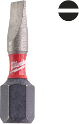 Бита Milwaukee Shockwave SL1.2x6.5 25мм 3шт (4932500388)
