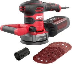 Эксцентриковая шлифмашина  SR2117  (400 Вт / 125 мм / Регул. оборотов / Коробка) SKIL SR2117SE00