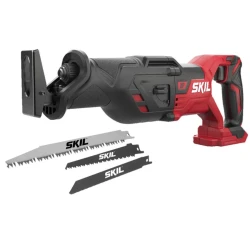 Пила сабельная аккумуляторная  RS5884  (20V / без АКБ и ЗУ / BL / LED / 265 мм) SKIL RS5884SE00