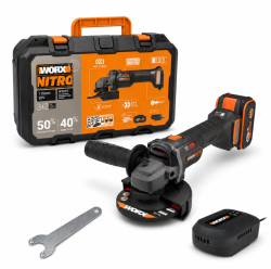 Аккумуляторная угловая шлифмашина WORX WX815