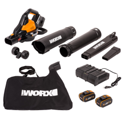 Аккумуляторная воздуходувка-пылесос WORX WG583E