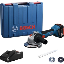 Углошлифмашина  GWS 18V-8  аккумуляторная  (18V / 1*4,0 Ah / GAL 18V-40 / Кейс) BOSCH 06019N9021