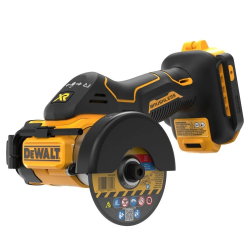 DeWalt DCS438B SOLO Отрезная машина акк. в кор. (20V, 20000 об/мин, диск 76*9,5 мм, рез 22 мм)