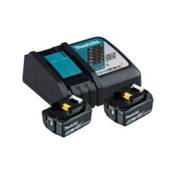 Комплект аккумулятор LXT 18.0 В BL1850B 2 шт. + зарядное устр. DC18RC MAKITA 197570-9