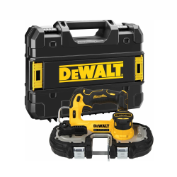 Ленточная пила DeWalt аккум. в чемодане (18V, 46мм, 46 - 116 м/мин, Bl-motor) DCS377NT